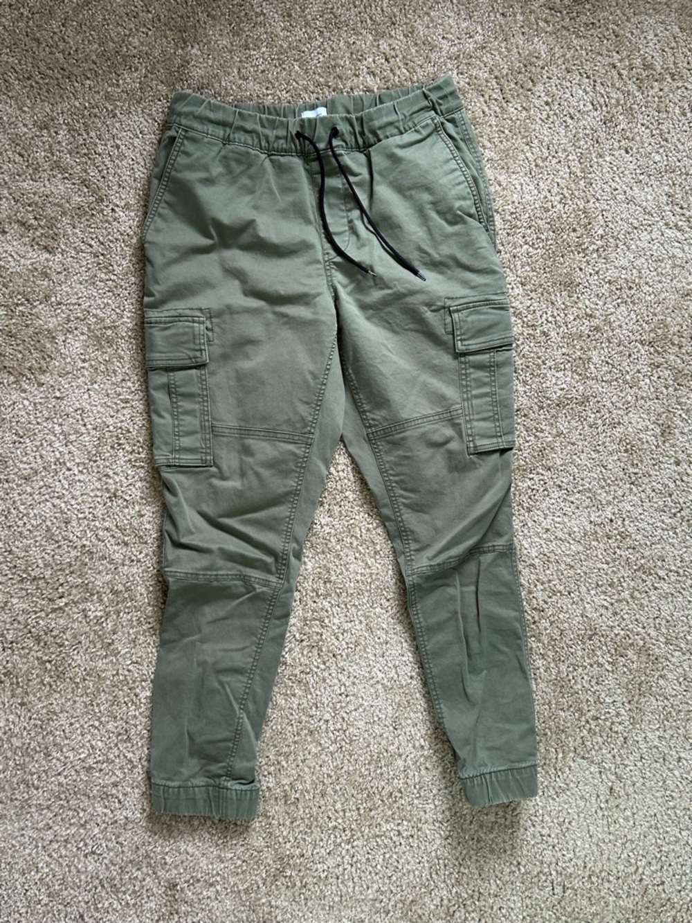 Old Navy Olive Cargo Jogger Pants
